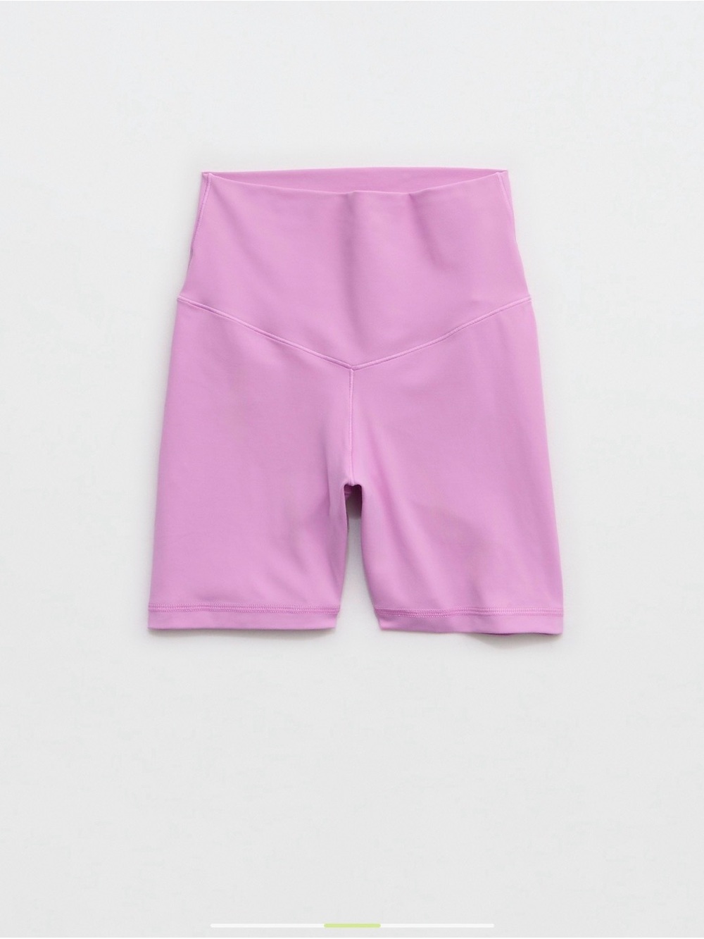 aerie Lavender High-Rise 5 inch inseam Bike Shorts